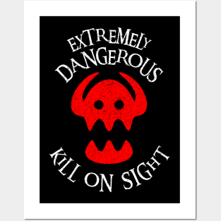 How to Train Your Dragon - Extremely Dangerous Kill On Sight - HTTYD - Distressed Posters and Art